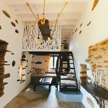 Kalliberry Cycladic Stone House Elissavet With Private Pool, View And Fantastic Sunsets Holiday home