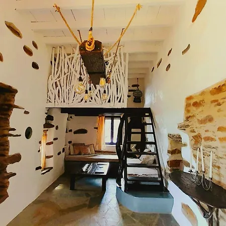 Elissavet Cycladic Stone House With Private Pool, View And Fantastic Sunsets *
