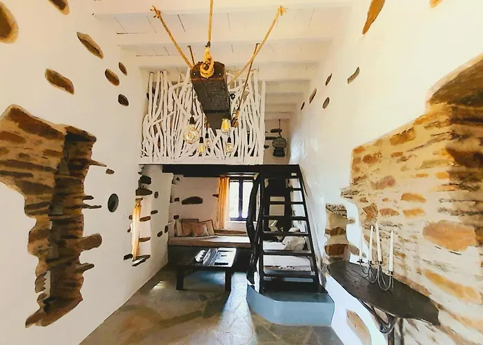 Kalliberry Cycladic Stone House Elissavet With Private Pool, View And Fantastic Sunsets Ferienhaus